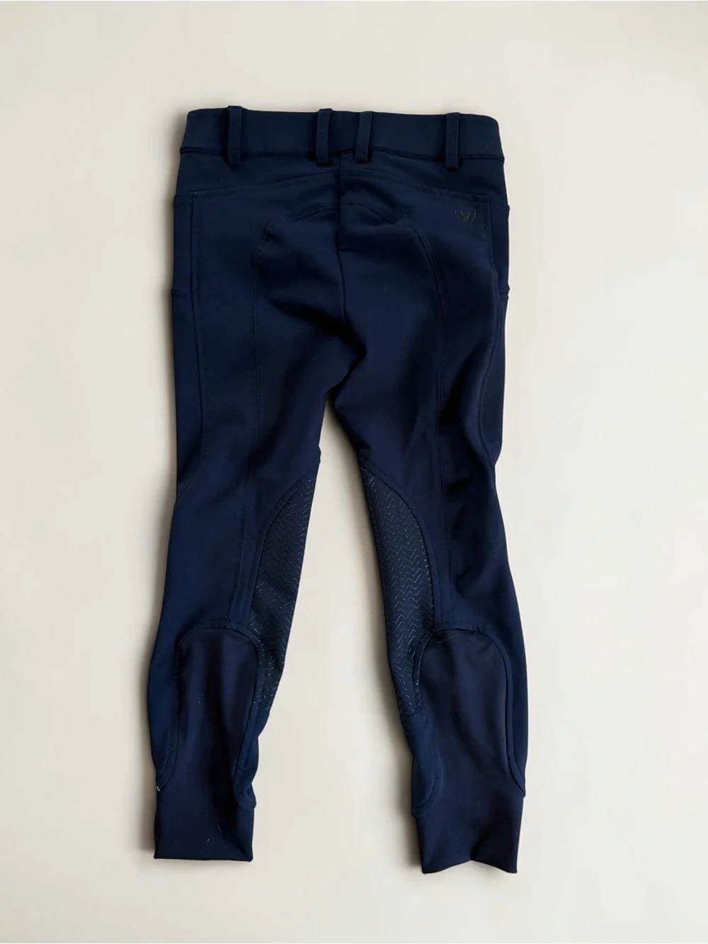 ARIAT EUC/LN Navy Blue Pro Series Youth Riding Breeches w/ Knee Grip